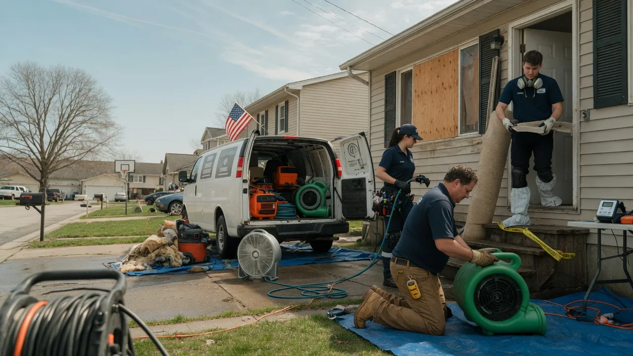 Water Damage Restoration in Montrose, SD near me
